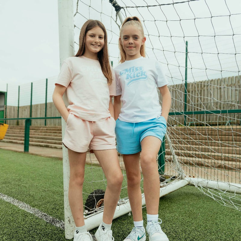 Girls hot sale fleece shorts